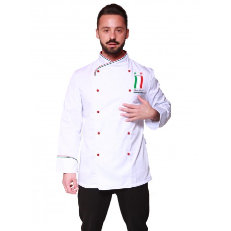 GIACCA CUOCO MODELLO ITALIA UNISEX PNM