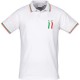 SET di 2 POLO UNISEX CON PROFILO ITALIA PNM