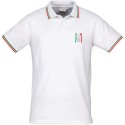 SET di 2 POLO UNISEX CON PROFILO ITALIA CNM