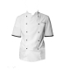GIACCA CHEF PROF MC CON PERSONALIZZAZIONE RICAMO
