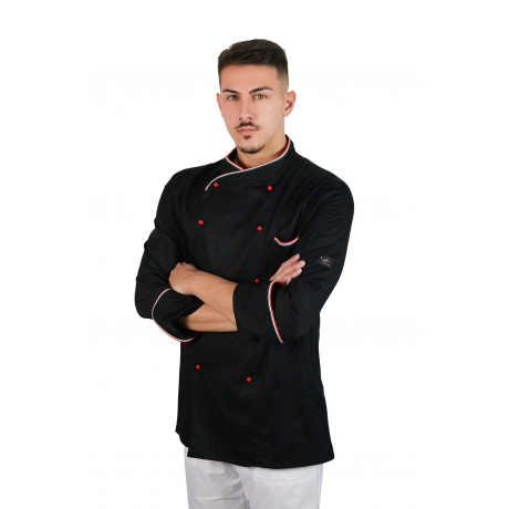 GIACCA CUOCO ITALIA CON PERSONALIZZAZIONE RICAMO