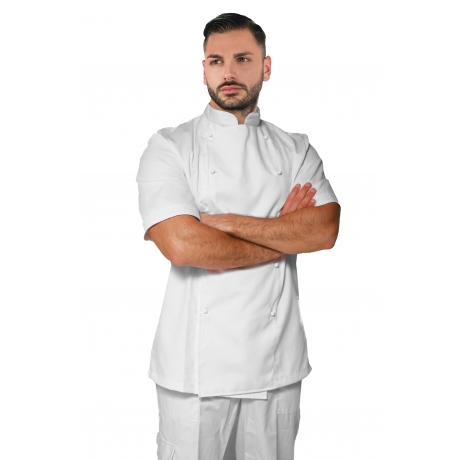 GIACCA CUOCO BIANCA MC