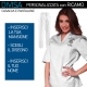 DIVISA OSS unisex PERSONALIZZATA con ricamo Logo e Nome