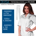 DIVISA OSS unisex PERSONALIZZATA con ricamo Logo e Nome